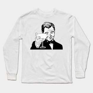 Gatsby Cheers Meme by Tai's Tees Long Sleeve T-Shirt